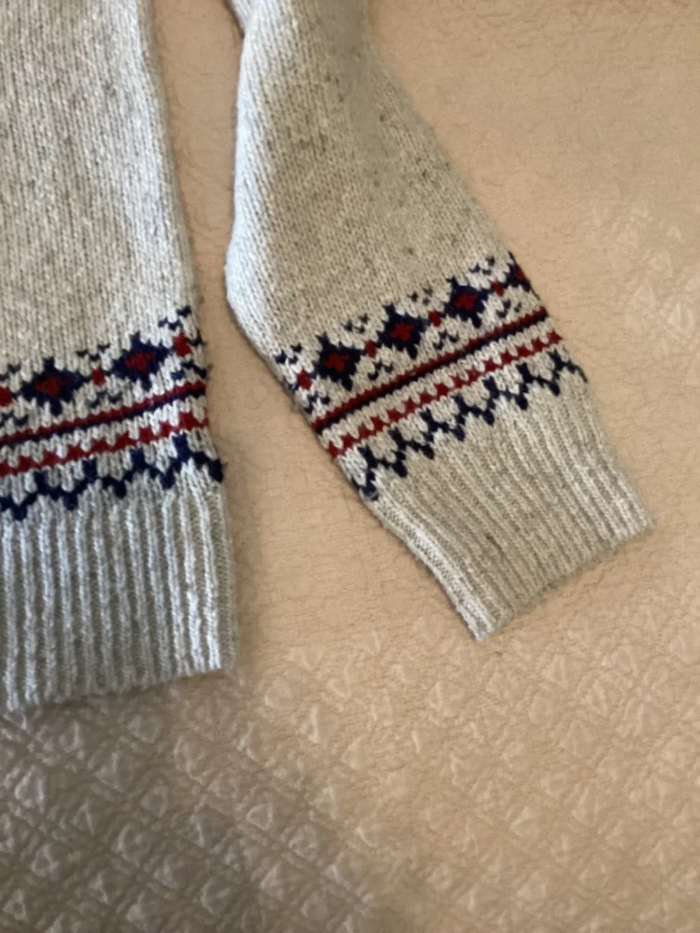 Jcrew Crewcuts relaxed fit size 14/6 boys fairisle blended fabric sweater
